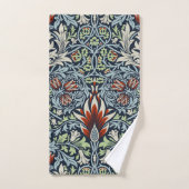 William Morris Snakeshead Floral Classic Botanical Bad Handdoek (Handdoek)