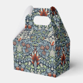 William Morris Snakeshead Floral Classic Botanical Bedankdoosjes (Achterkant)