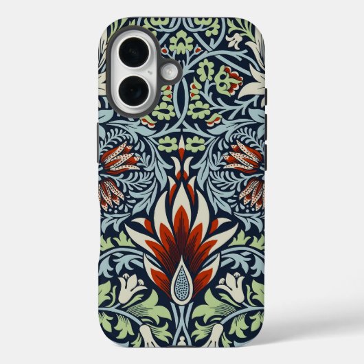 William Morris Snakeshead Floral Classic Botanical Case-Mate iPhone Case (Achterkant)