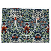William Morris Snakeshead Floral Classic Botanical Groot Cadeauzakje (Achterkant)
