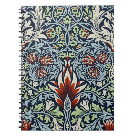 William Morris Snakeshead Floral Classic Botanical Notitieboek (Voorkant)