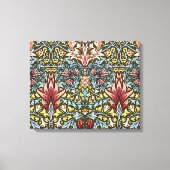 William Morris Snakeshead Floral Pattern Canvas Afdruk (Voorkant)