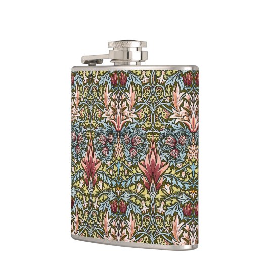 William Morris Snakeshead Floral Pattern Heupfles (Links)