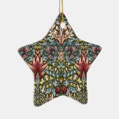 William Morris Snakeshead Floral Pattern Keramisch Ornament (Rechts)