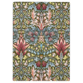 William Morris Snakeshead Floral Pattern Klembord (Achterkant)