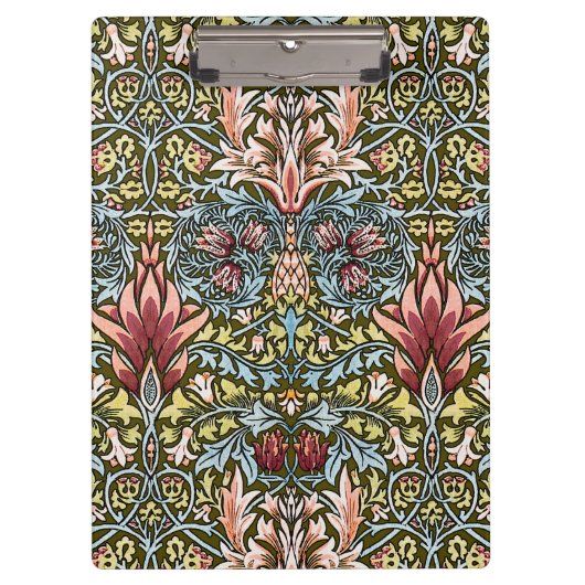 William Morris Snakeshead Floral Pattern Klembord (Voorkant)