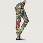 William Morris Snakeshead Floral Pattern Leggings (Rechts)