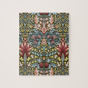 William Morris Snakeshead Floral Pattern Legpuzzel