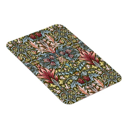 William Morris Snakeshead Floral Pattern Magneet (Rechterzijde)