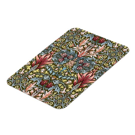William Morris Snakeshead Floral Pattern Magneet (Linkerzijde)