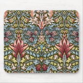 William Morris Snakeshead Floral Pattern Muismat (Voorkant)