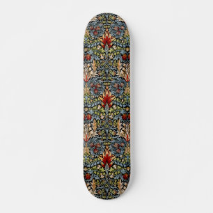 William Morris Snakeshead Floral Pattern Persoonlijk Skateboard