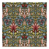 William Morris Snakeshead Floral Pattern Poster (Voorkant)