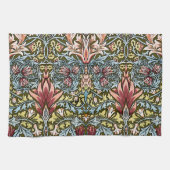 William Morris Snakeshead Floral Pattern Theedoek (Horizontaal)