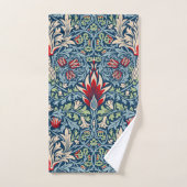 William Morris Snakeshead Fritillary Floral Design Bad Handdoek (Handdoek)