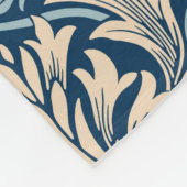 William Morris Snakeshead Fritillary Floral Design Fleece Deken (Hoek)