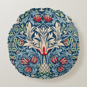 William Morris Snakeshead Fritillary Floral Design Rond Kussen
