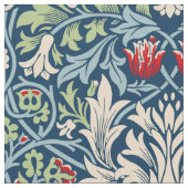 William Morris Snakeshead Fritillary Floral Design Stof (Close Up)