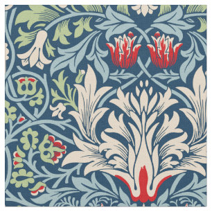 William Morris Snakeshead Fritillary Floral Design Stof