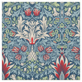 William Morris Snakeshead Fritillary Floral Design Stof (Swatch)