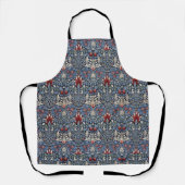 William Morris Snakeshead Fritillary Red Schort (Voorkant)