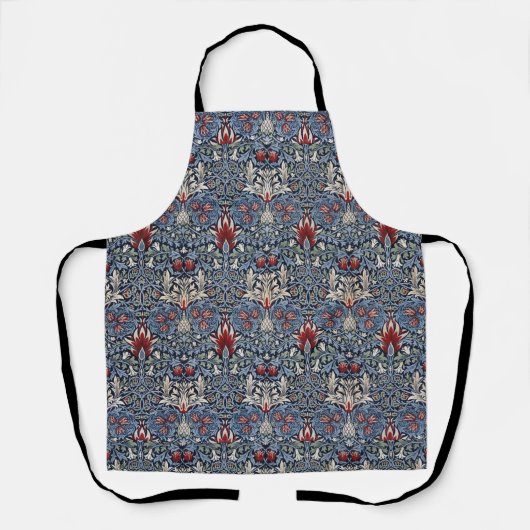  William Morris Snakeshead Fritillary Red Schort (Voorkant)