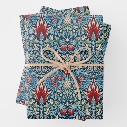 William Morris, Snakeshead Inpakpapier Vel (In situ)