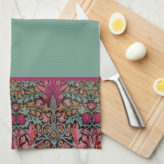 William Morris Snakeshead Patroon Keukenhanddoek (Quarter Fold)