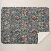 William Morris: Snakeshead Sherpa Blanket Sherpa Deken (Voorkant (horizontaal))