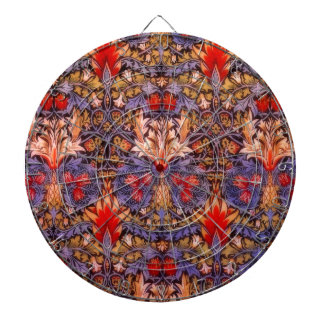 William Morris Snakeshead Vintage Floral Dartbord