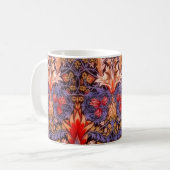 William Morris Snakeshead Vintage Floral Koffiemok (Voorkant links)
