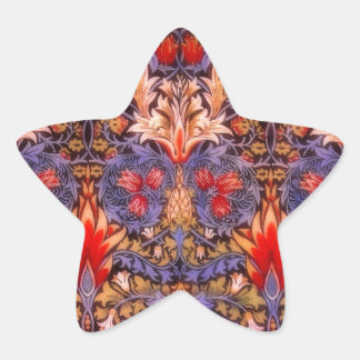 William Morris Snakeshead Vintage Floral Ster Sticker