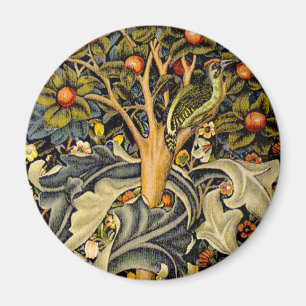 William Morris Specht Tapijt Vogels Bloem Magneet