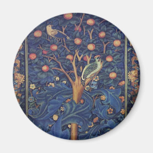 William Morris Specht Tapijt Vogels Bloem Magneet