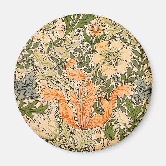 William Morris Spring Compton Bloem Festival Magneet (Voorkant)