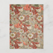 William Morris Spring Compton Bloem  Rood Briefkaart (Voorkant)