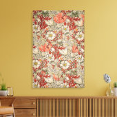 William Morris Spring Compton Bloem Rood Canvas Afdruk (Insitu (Woonkamer))