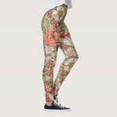 William Morris Spring Compton Bloem Rood Leggings (Rechts)