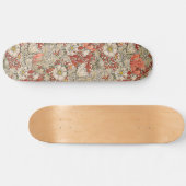 William Morris Spring Compton Bloem Rood Persoonlijk Skateboard (Horizontaal)