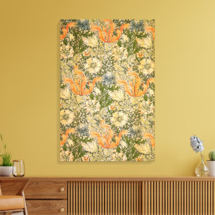 William Morris Spring Compton Bloemen Festival Canvas Afdruk