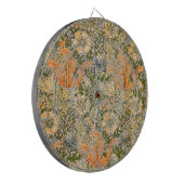 William Morris Spring Compton Bloemen Festival Dartbord (Voorkant Links)