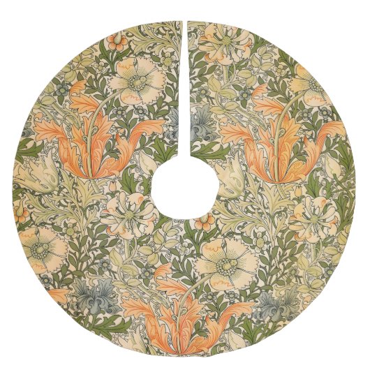 William Morris Spring Compton Bloemen Festival Kerstboom Rok (Voorkant)