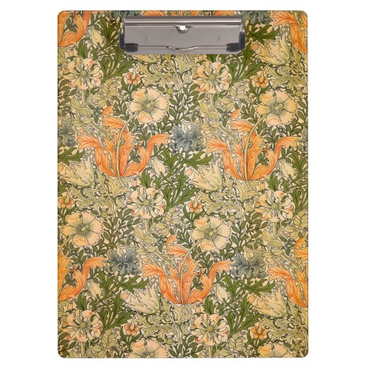 William Morris Spring Compton Bloemen Festival Klembord (Voorkant)
