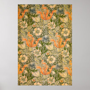 William Morris Spring Compton Bloemen Festival Poster