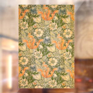 William Morris Spring Compton Bloemen Festival Raamsticker