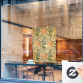 William Morris Spring Compton Bloemen Festival Raamsticker (Cafe Raam)