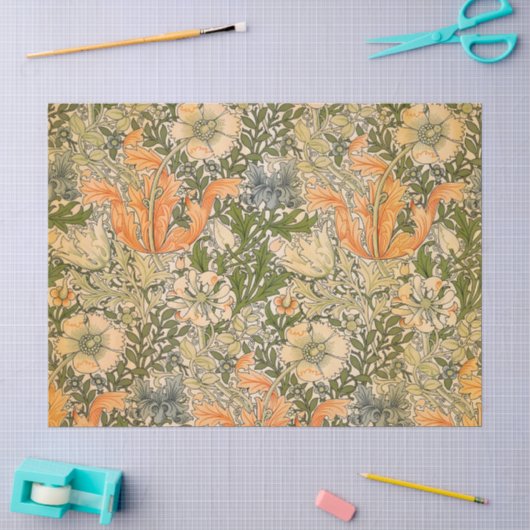 William Morris Spring Compton Bloemen Festival Tissuepapier (Craft)