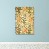 William Morris Spring Compton Flower Festival Canvas Afdruk (Insitu (Houten vloer))