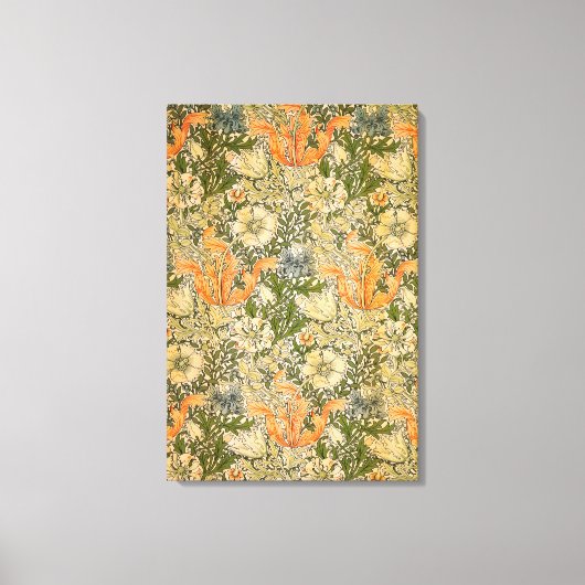 William Morris Spring Compton Flower Festival Canvas Afdruk (Voorkant)