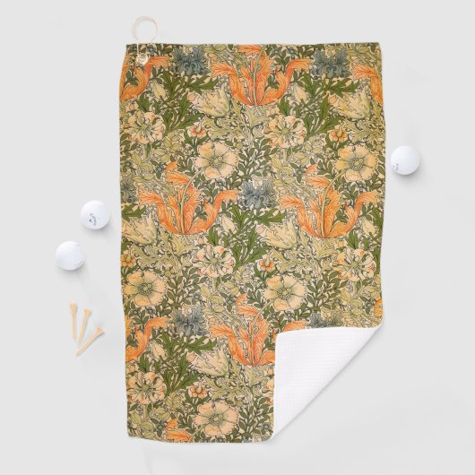 William Morris Spring Compton Flower Festival Golfhanddoek (Insitu)